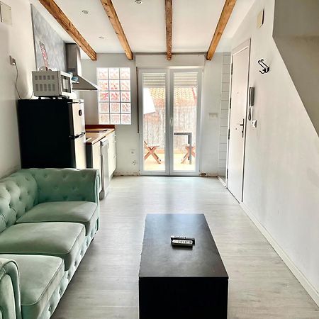 Estudio Para Parejas Con Terraza En La Playa Valencia Kültér fotó