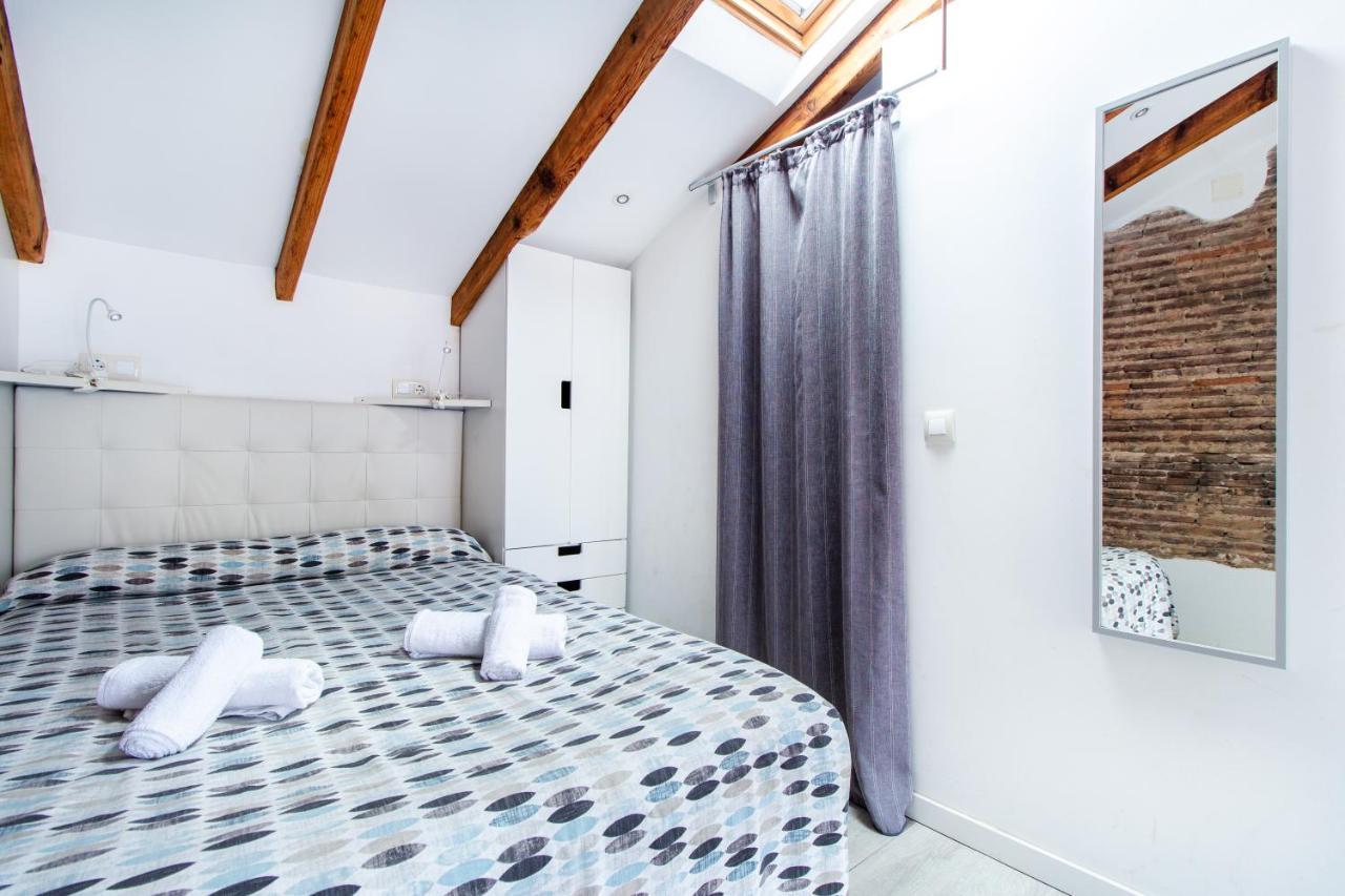 Estudio Para Parejas Con Terraza En La Playa Valencia Kültér fotó