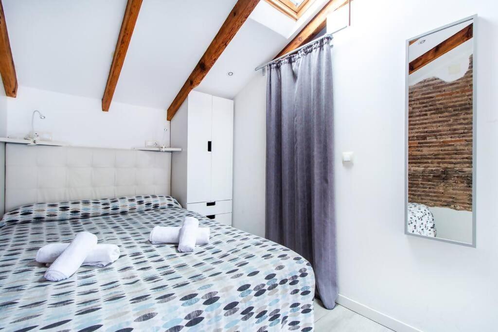 Estudio Para Parejas Con Terraza En La Playa Valencia Kültér fotó