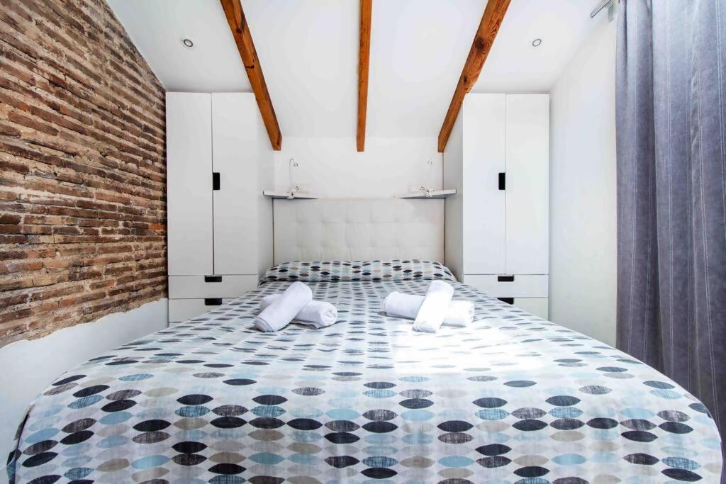 Estudio Para Parejas Con Terraza En La Playa Valencia Kültér fotó